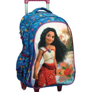 Disney Vaiana Bold Adventurer gurulós iskolatáska, táska 46 cm