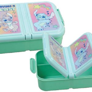 Disney Lilo és Stitch, a csillagkutya Blast több rekeszes uzsonnás doboz, szendvicsdoboz