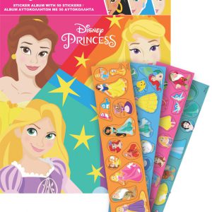 Disney Hercegnők Jointly matricás album 50 db matricával