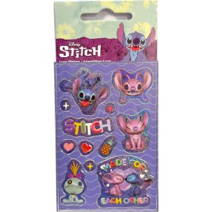 Disney Lilo és Stitch, A csillagkutya Made for each other hologrammos matrica szett