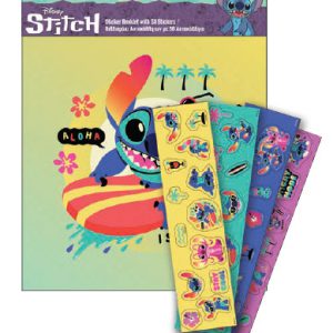 Disney Lilo és Stitch, A csillagkutya Surf matricás album 50 db matricával