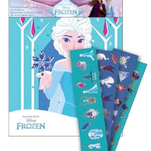 Disney Jégvarázs Elsa matricás album 50 db matricával