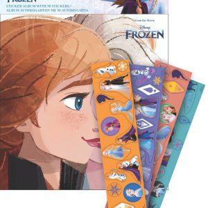 Disney Jégvarázs Glamor matricás album 50 db matricával