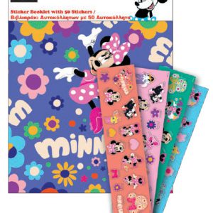Disney Minnie Bloom matricás album 50 db matricával