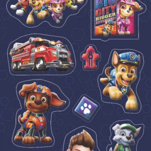 Mancs Őrjárat Movie pufi szivacs matrica