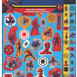 Pókember Dark 600 darabos matrica szett