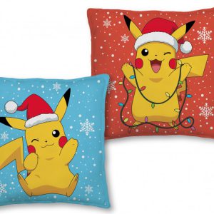 Pokémon Snow Karácsonyi párna, díszpárna 40x40 cm