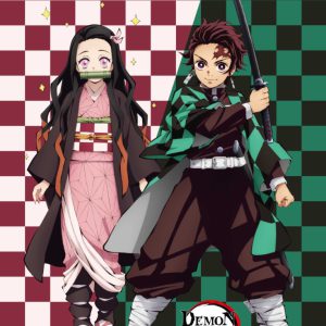 Demon Slayer Siblings polár takaró 130x170 cm