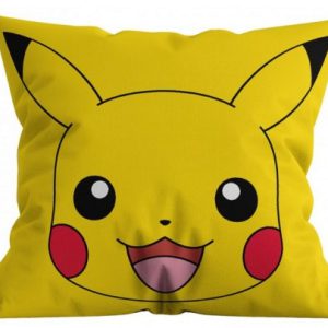 Pokémon Yellow párna, díszpárna 40x40 cm