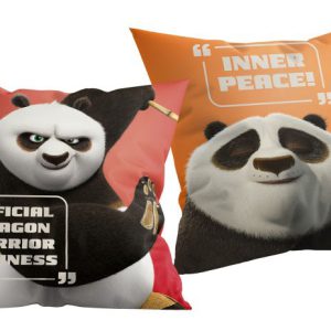 Kung Fu Panda Warrior párna, díszpárna 40x40 cm