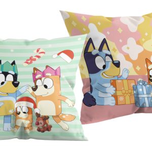 Bluey Winter Karácsonyi párna, díszpárna 40x40 cm