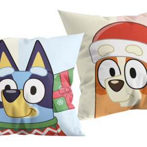 Bluey Hat Karácsonyi párna, díszpárna 40x40 cm