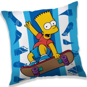 A Simpson család Skateboard párna, díszpárna 40 x 40 cm