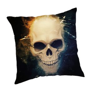 Koponya Dark párnahuzat 45x45 cm