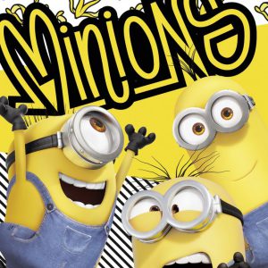 Minyonok Crazy polár takaró 100x150cm