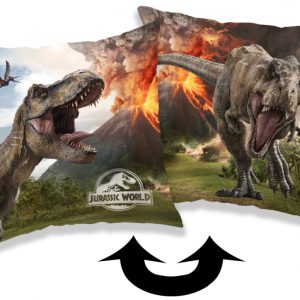 Jurassic World Volcano párna, díszpárna 40x40 cm
