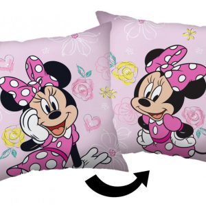 Disney Minnie Pink Bow párna, díszpárna 40 x 40 cm