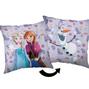 Disney Jégvarázs Sisters párna, díszpárna 35x35 cm