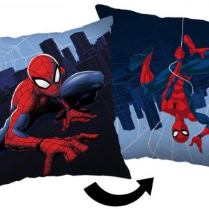 Pókember City párna, díszpárna 35x35 cm