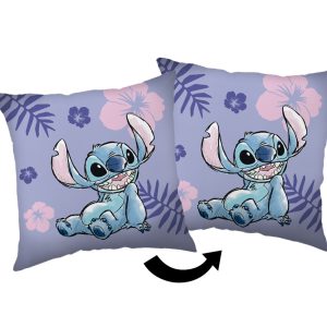 Disney Lilo és Stitch Blooming párna, díszpárna 35x35 cm