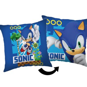 Sonic a sündisznó Coin Chase párna, díszpárna 40x40 cm