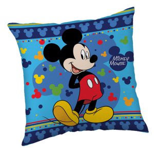 Disney Mickey Blue párna, díszpárna 40x40 cm