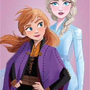 Disney Jégvarázs Grace kéztörlő, arctörlő, törölköző 30x50cm