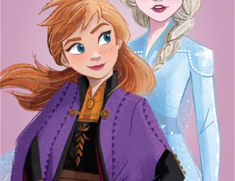 Disney Jégvarázs Grace kéztörlő, arctörlő, törölköző 30x50cm