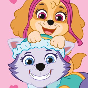 Mancs Őrjárat Pink polár takaró 100x150cm