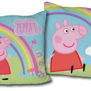 Peppa malac Rainbow párna, díszpárna 40 x 40 cm
