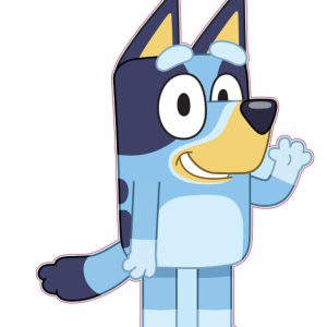 Bluey Wave formapárna, díszpárna 35x27 cm