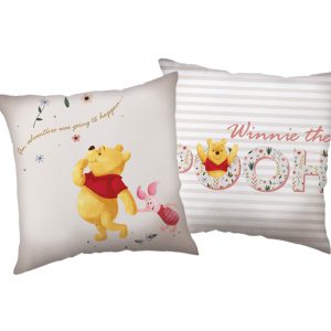 Disney Micimackó Flowers párna, díszpárna 40x40 cm