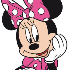 Disney Minnie Pink formapárna, díszpárna
