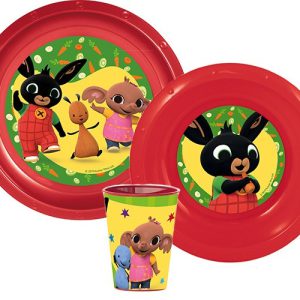 Bing Waving étkészlet, műanyag szett