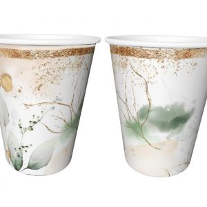 Levél Feelings papír pohár 6 db-os 240 ml