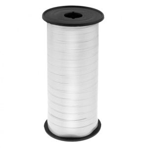 Fehér Shiny White kötöző szalag 92 m