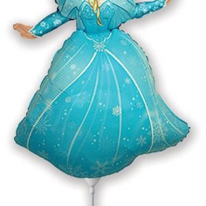 Hercegnő Land of Ice fólia lufi 36 cm (WP)