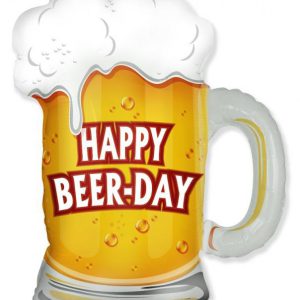 Sör Beer Glass fólia lufi 36 cm (WP)