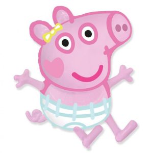 Peppa malac Evie fólia lufi 60 cm (WP)