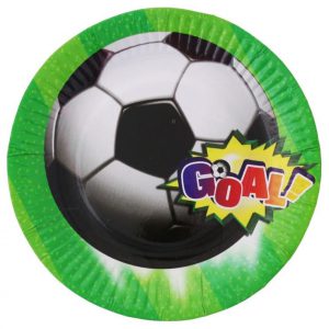 Focis Goal papírtányér 6 db-os 18 cm