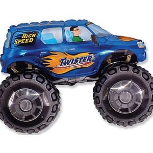 Autó Twister fólia lufi 36 cm (WP)