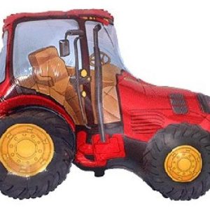 Traktor Red fólia lufi 94 cm (WP)