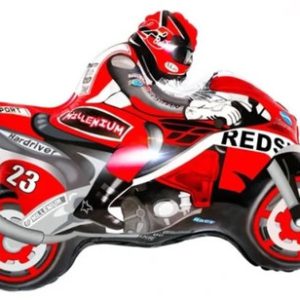 Motor Red fólia lufi 31 cm (WP)