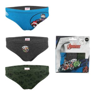 Bosszúállók Mate gyerek fehérnemű, alsó 3 darab/csomag 3 - 8 év / 92 - 128 cm