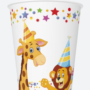 Happy Birthday Star papír pohár 8 db-os 250 ml