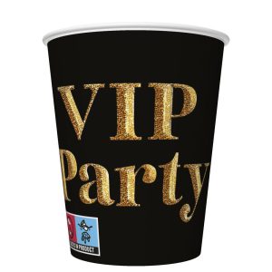 Party Gold VIP papír pohár 8 db-os 250 ml