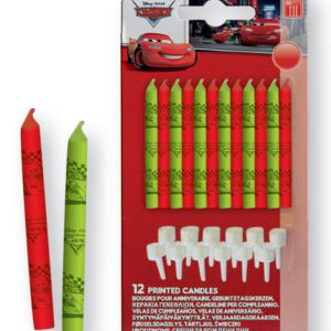 Disney Verdák Arena Race tortagyertya, gyertya szett 12 db-os