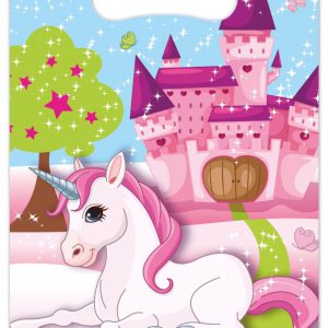 Unikornis Castle ajándéktasak, ajándékzacskó 6 db-os