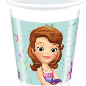 Disney Szófia Pearl of the Sea műanyag pohár 8 db-os 200 ml