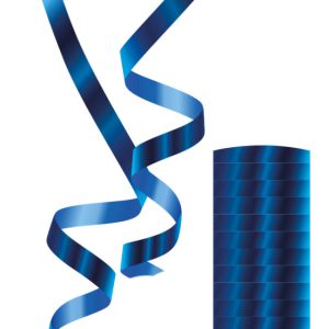 Kék Metallic szerpentin